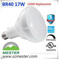 17w ul cul ES pending 120v 3000K Dimmable LED BR40 LED Bulb